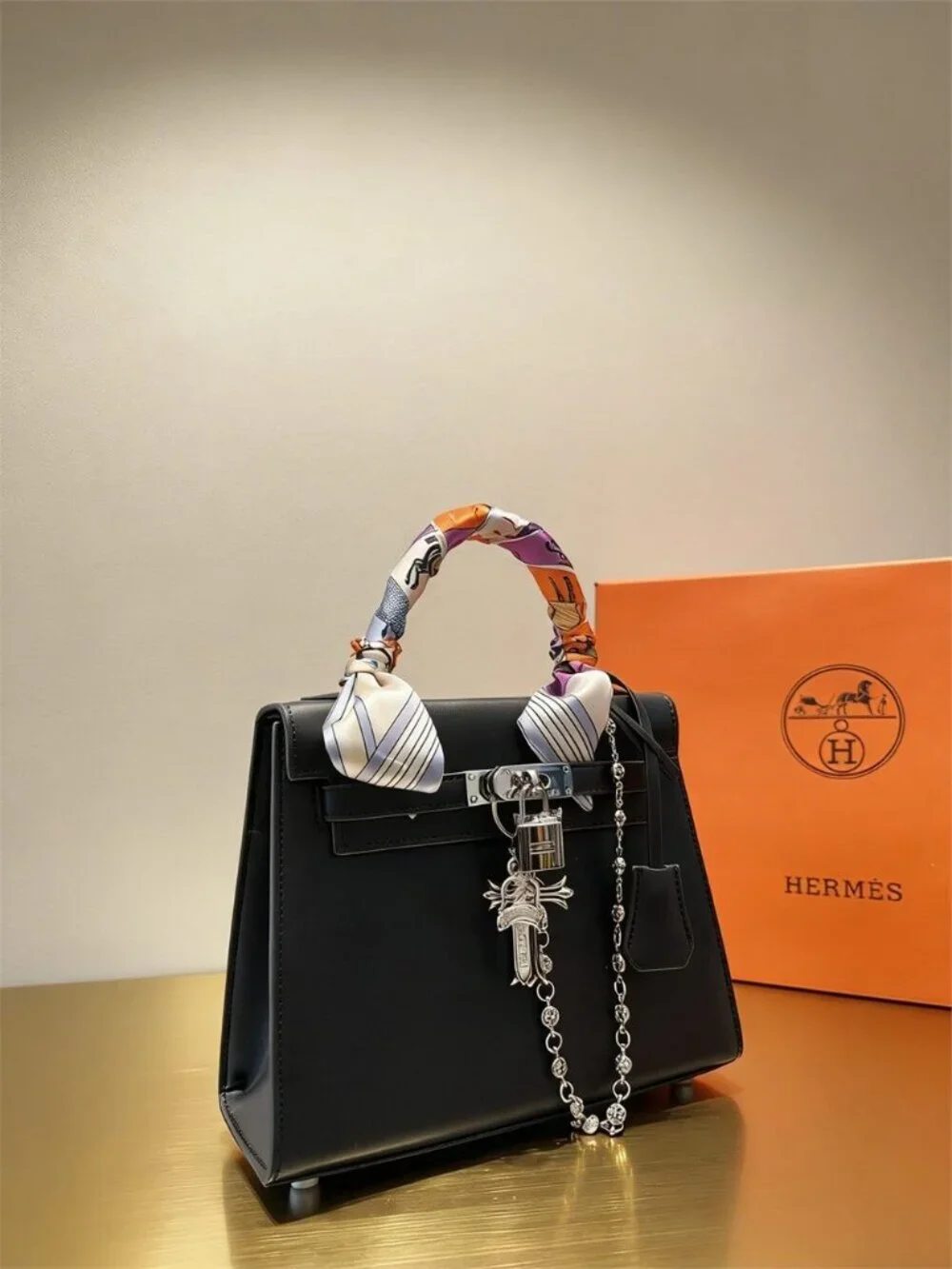 Hermès Mini Kelly II in Epsom Leather